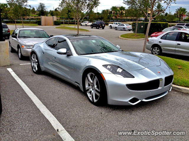 Fisker Karma spotted in Clermont, Florida