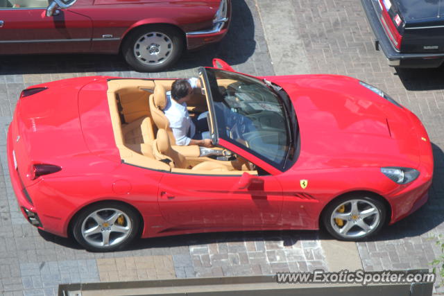 Ferrari California spotted in Toronto, Canada