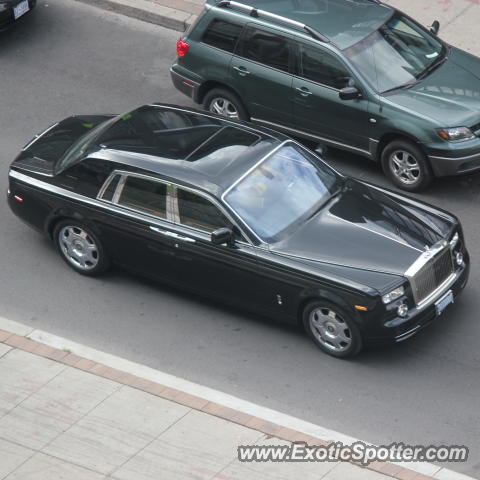 Rolls Royce Phantom spotted in Toronto, Canada
