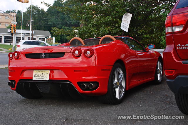 Ferrari F430 spotted in Verona, New Jersey