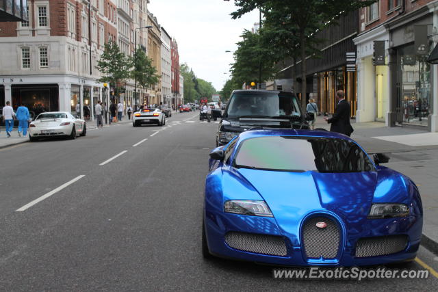 Bugatti Veyron spotted in London, United Kingdom