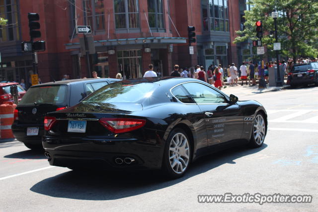 Maserati GranTurismo spotted in Boston, Massachusetts