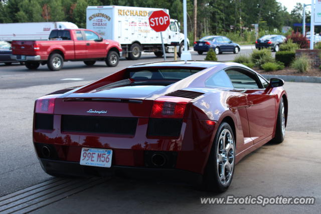Lamborghini Gallardo spotted in Plaistow, New Hampshire