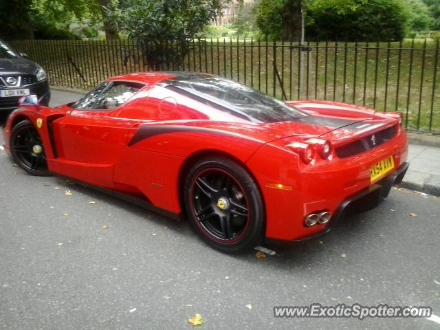 Ferrari Enzo spotted in London, United Kingdom