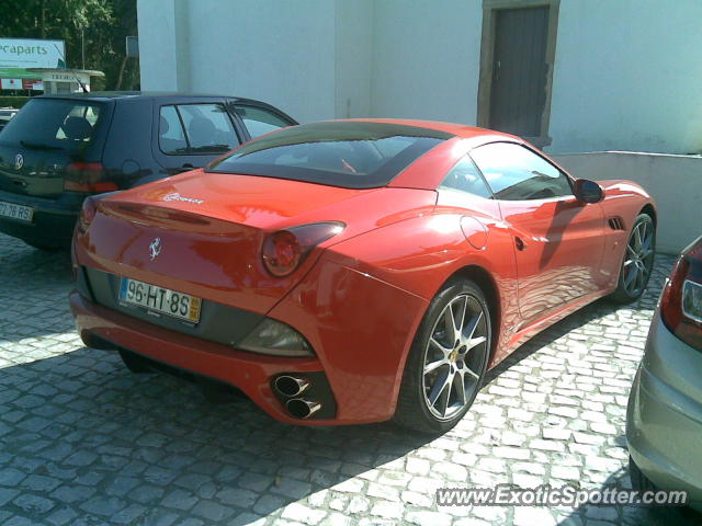 Ferrari California spotted in Torres Vedras, Portugal