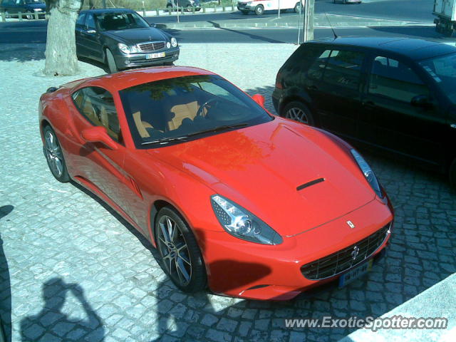 Ferrari California spotted in Torres Vedras, Portugal