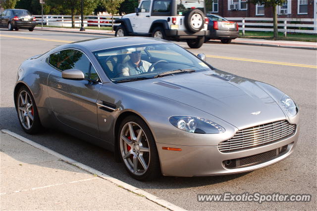 Aston Martin Vantage spotted in Verona, New Jersey