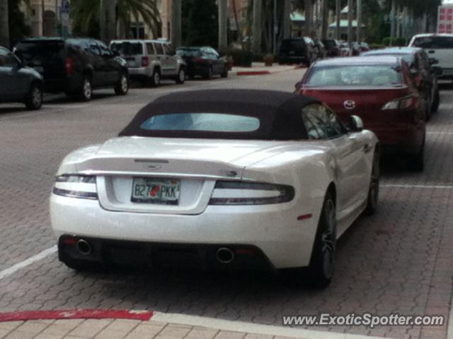 Aston Martin DBS spotted in Boca Raton, Florida