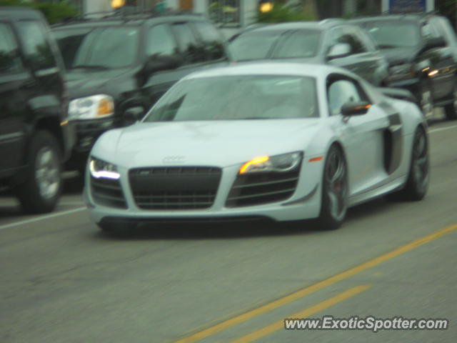 Audi R8 spotted in Fish Creek, Wisconsin