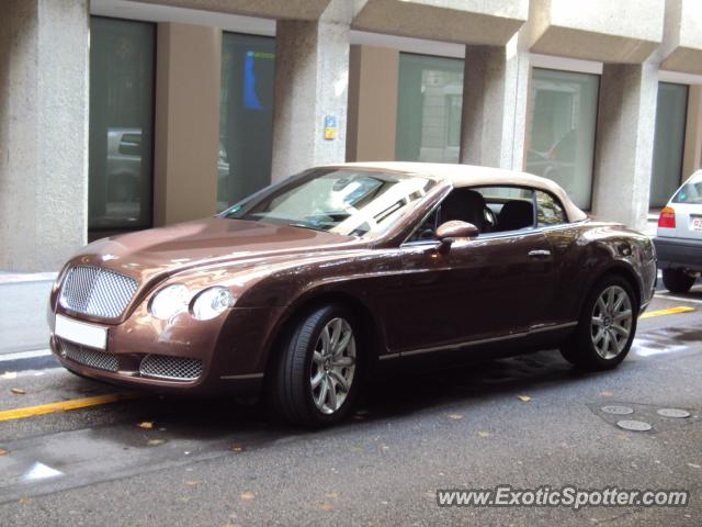 Bentley Continental spotted in Luzern, Switzerland