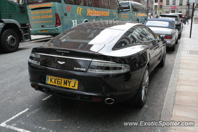 Aston Martin Rapide spotted in London, United Kingdom