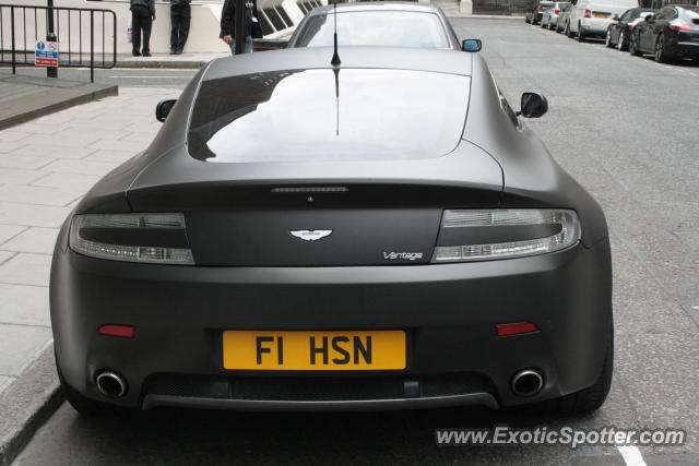 Aston Martin Vantage spotted in London, United Kingdom