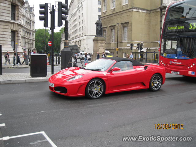 Ferrari F430 spotted in London, United Kingdom