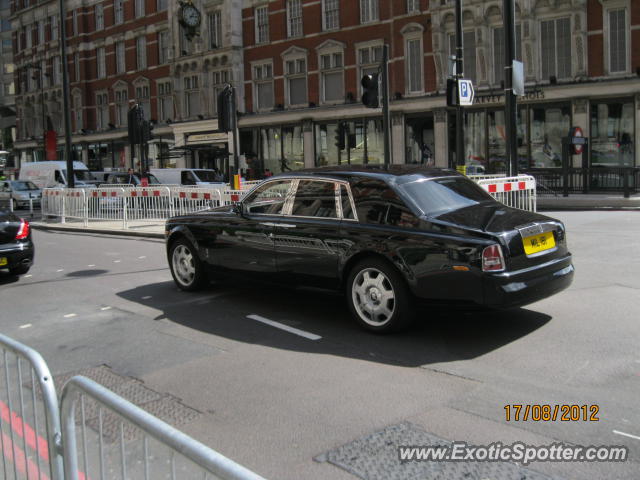 Rolls Royce Phantom spotted in London, United Kingdom