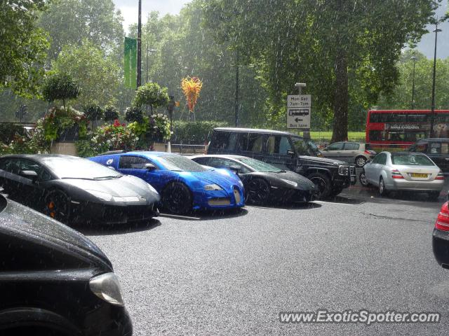 Bugatti Veyron spotted in London, United Kingdom