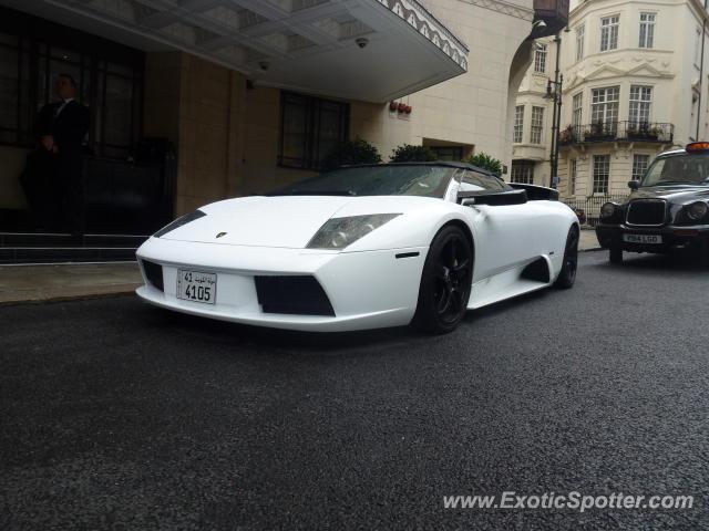 Lamborghini Murcielago spotted in London, United Kingdom