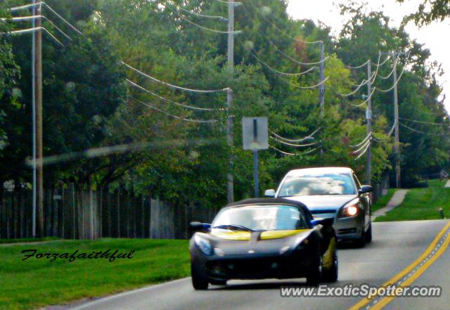 Lotus Elise spotted in Fishers, Indiana