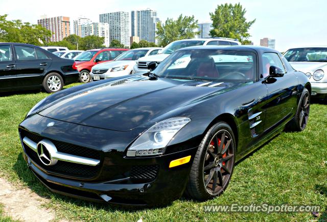 Mercedes SLS AMG spotted in Milwaukee, Wisconsin