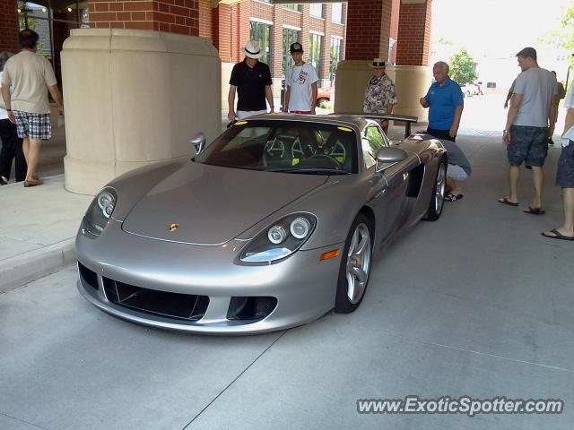 Porsche Carrera GT spotted in Carmel, Indiana