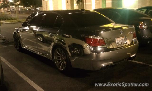BMW M5 spotted in Pasadena, California