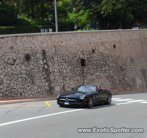 Mercedes SLS AMG spotted in Monte Carlo, Monaco