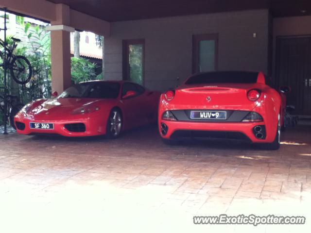 Ferrari California spotted in Kuala Lumpur, Malaysia