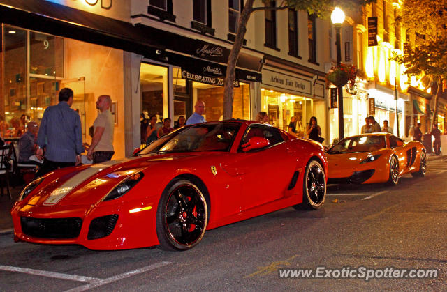 Ferrari 599GTO spotted in Red Bank, New Jersey