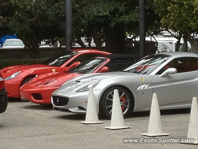 Ferrari California spotted in Santa Monica, California