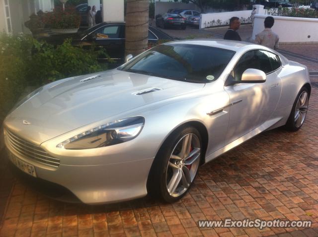 Aston Martin Virage spotted in Umhlanga, South Africa