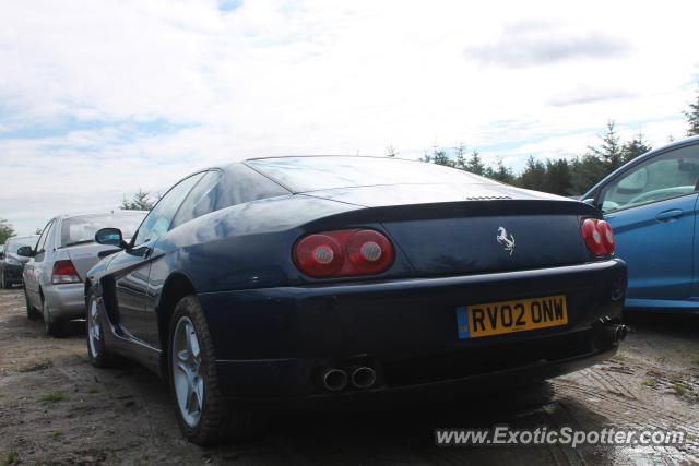 Ferrari 456 spotted in Knockhill, United Kingdom