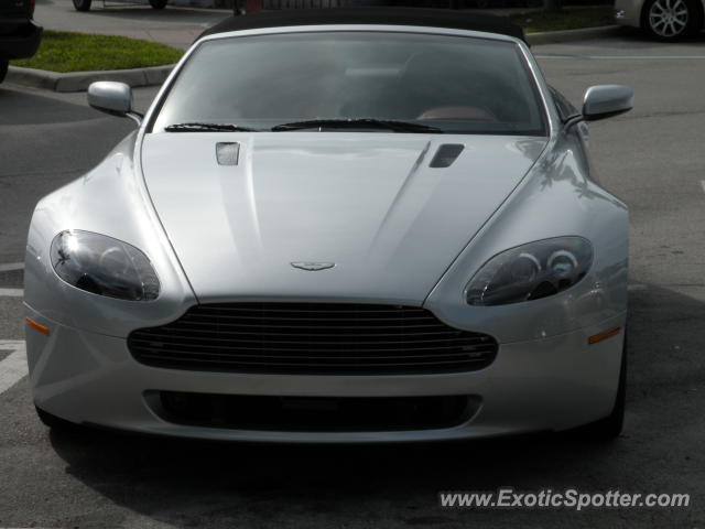 Aston Martin Vantage spotted in Naples, Florida