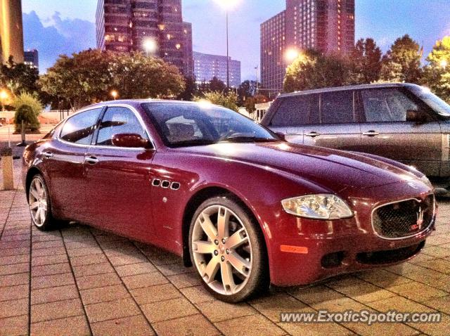 Maserati Quattroporte spotted in Atlanta, Georgia