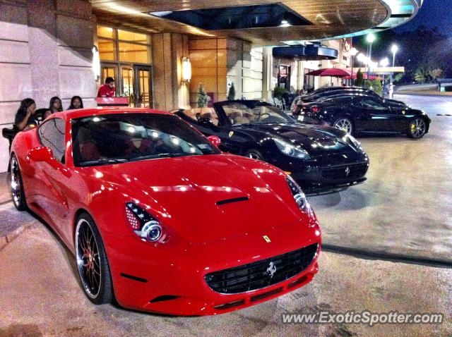 Ferrari California spotted in Atlanta, Georgia
