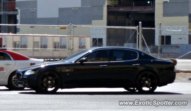 Maserati Quattroporte spotted in Las Vegas, Nevada
