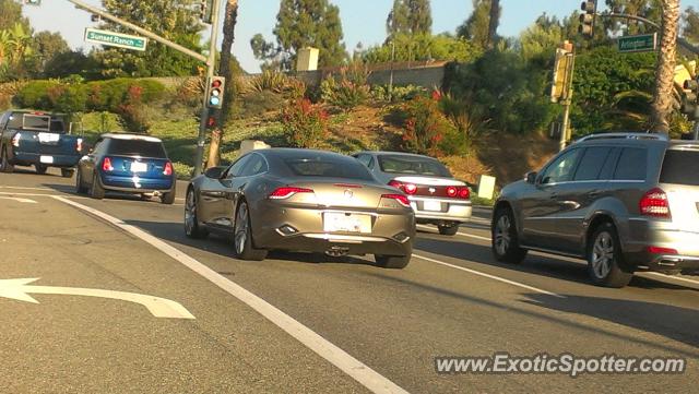 Fisker Karma spotted in Riverside, California