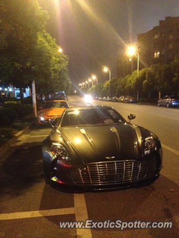 Aston Martin One-77 spotted in SHANGHAI, China