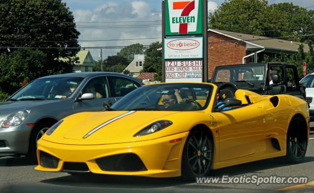 Ferrari F430 spotted in Long Branch, New Jersey