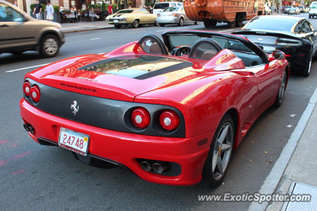 Ferrari 360 Modena spotted in Boston, Massachusetts