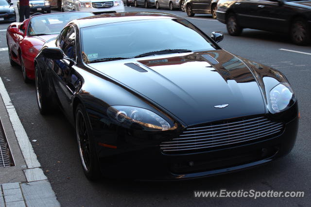 Aston Martin Vantage spotted in Boston, Massachusetts