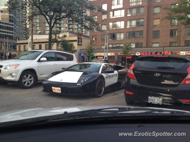 Lamborghini Murcielago spotted in Toronto, Canada