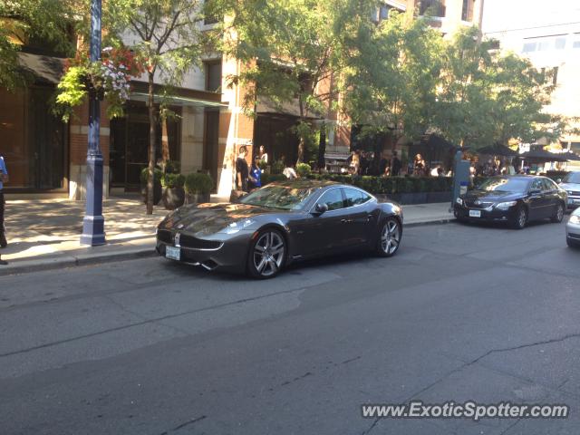 Fisker Karma spotted in Toronto, Canada