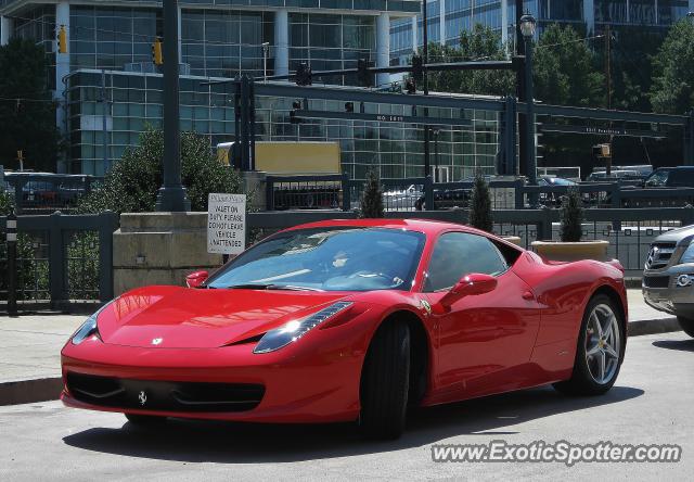 Ferrari 458 Italia spotted in Atlanta, Georgia