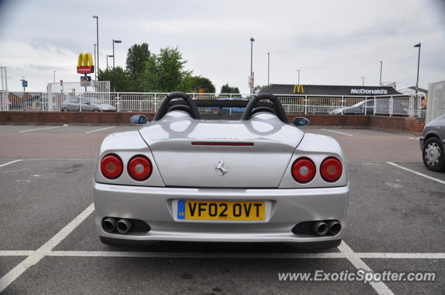 Ferrari 550 spotted in Cheltenham, United Kingdom