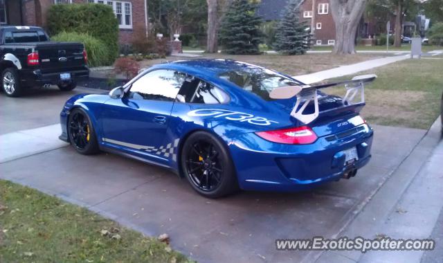 Porsche 911 GT3 spotted in London, Ontario, Canada