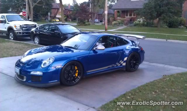 Porsche 911 GT3 spotted in London, Ontario, Canada