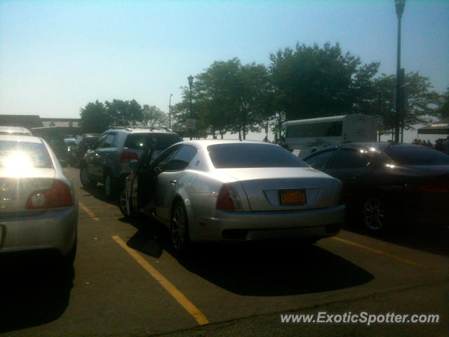 Maserati Quattroporte spotted in Buffalo, New York