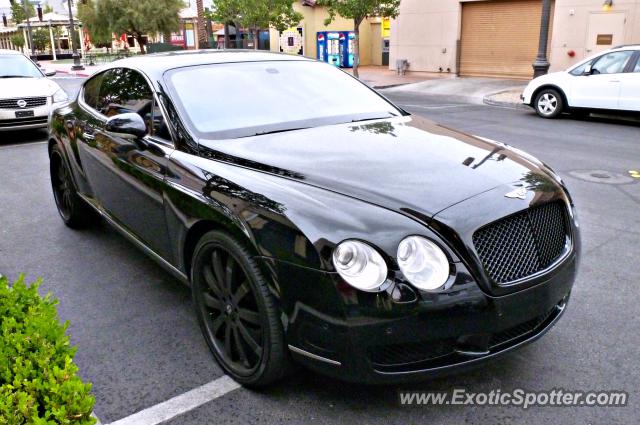 Bentley Continental spotted in Las Vegas, Nevada