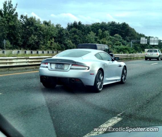 Aston Martin DBS spotted in Boston, Massachusetts
