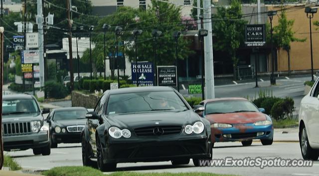 Mercedes C63 AMG Black Series spotted in Atlanta, Georgia