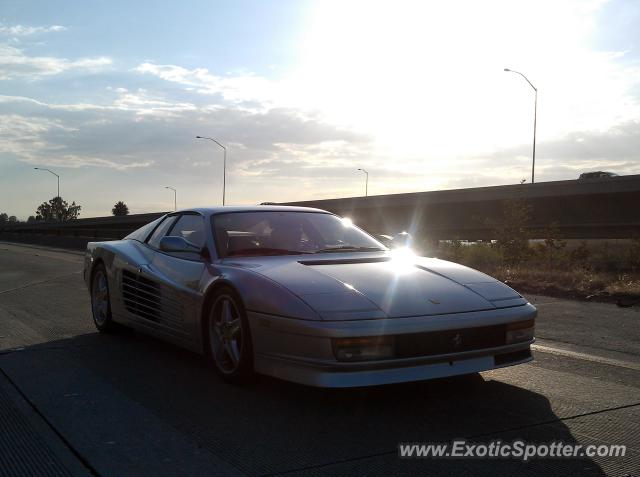 Ferrari Testarossa spotted in Diamond Bar, California